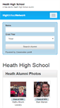 Mobile Screenshot of heathhighschool.org
